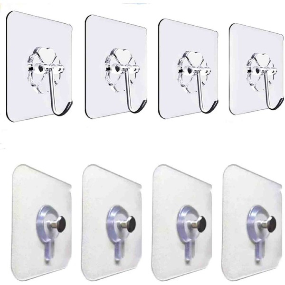 Kyrotech 8 Adet Şeffaf Ultra Güçlü Çerçeve Saat Havlu Bornoz Askısı Delme Gerektirmeyen Otomatik Kendinden Yapışkanlı Askı Vidasız Dübelsiz Süper A... Banyo Askılık Fiyatı