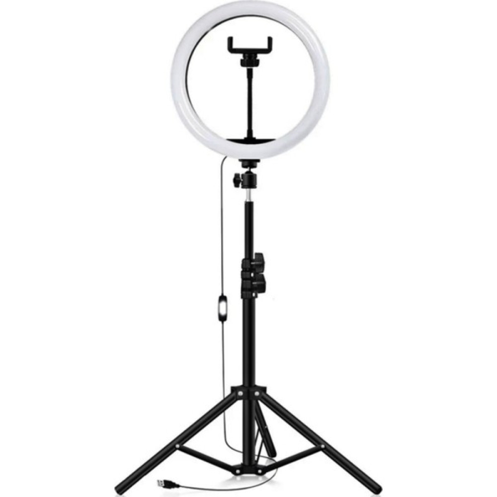 Kyrotech Ring Light LED Sürekli Işık 12" Youtuber Light Kuaför Işığı Işık Ayaklı Tripod Video Kamera Aksesuarları Fiyatı