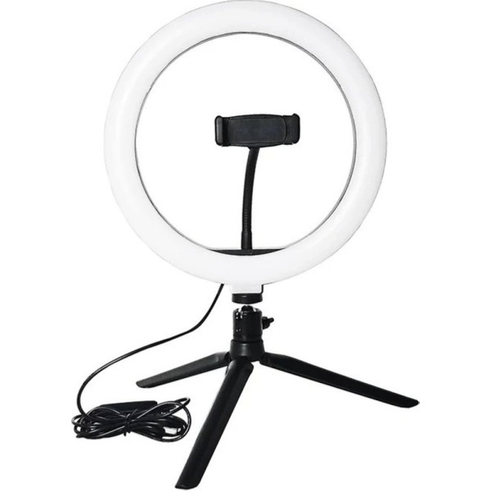 Kyrotech Ring Light Sürekli Işık 8" Halka Işık Youtuber Video Makyaj Kuaför Işığı Video Kamera Aksesuarları Fiyatı