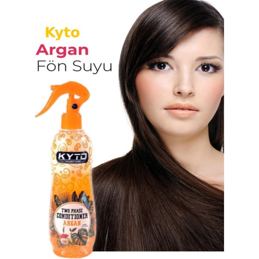 Kyto Two Phase Conditioner Argan Çift Fazlı Fön Suyu 400ML Saç Şekillendirici Sprey Fiyatı