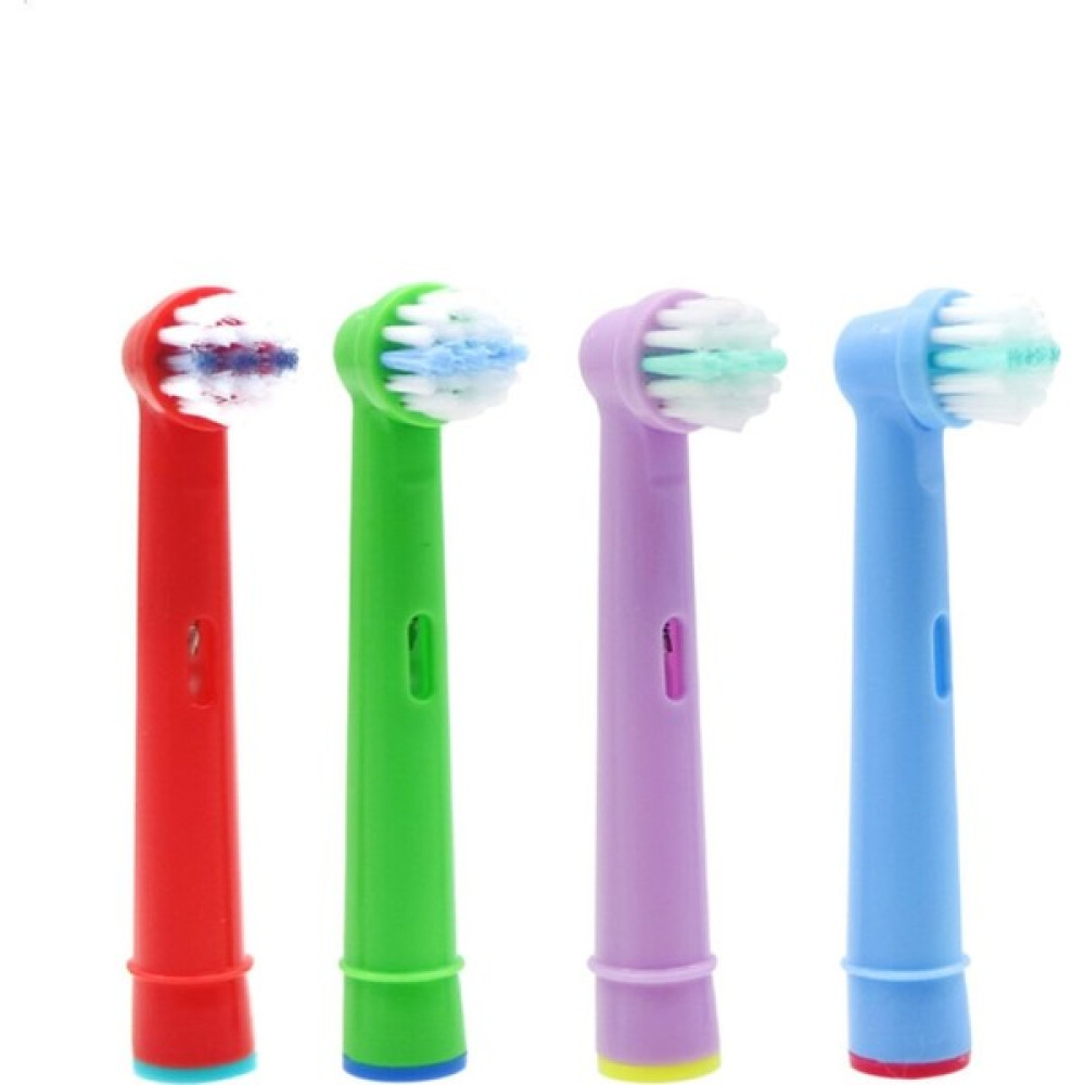 Kyver Kyver&nbsp;oral B Uyumlu Çocuklar Için 4'lü Diş Fırçası Yedek Başlığı Diş Fırçaları Fiyatı