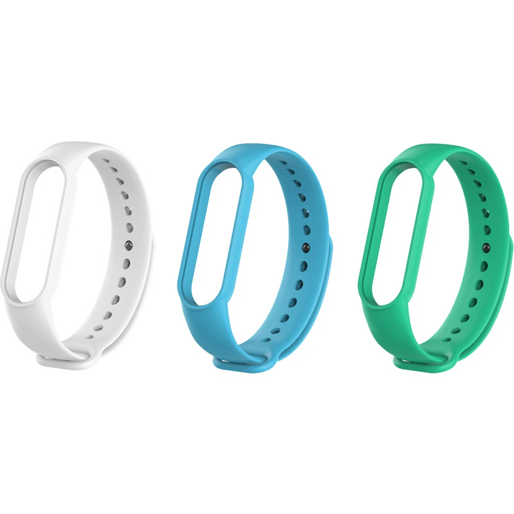 Kyver Xiaomi Mi Band 5 ve 6 Uyumlu Silikon Kordon 3'lü Set 13 - Kızıl Kiraz Cep Telefonu Fiyatı