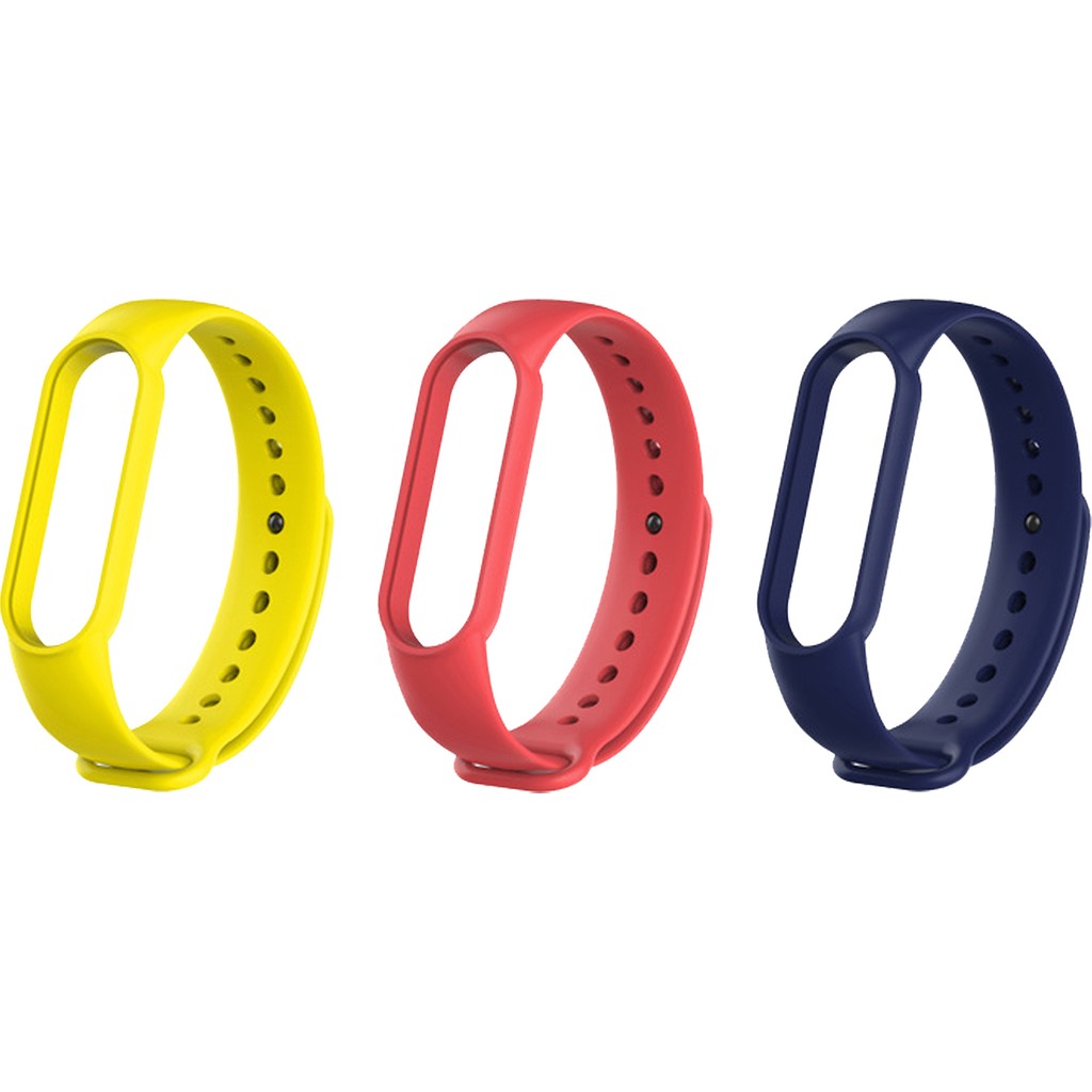 Kyver Xiaomi Mi Band 5 ve 6 Uyumlu Silikon Kordon 3'lü Set 17 - Deniz Mavisi Cep Telefonu Fiyatı