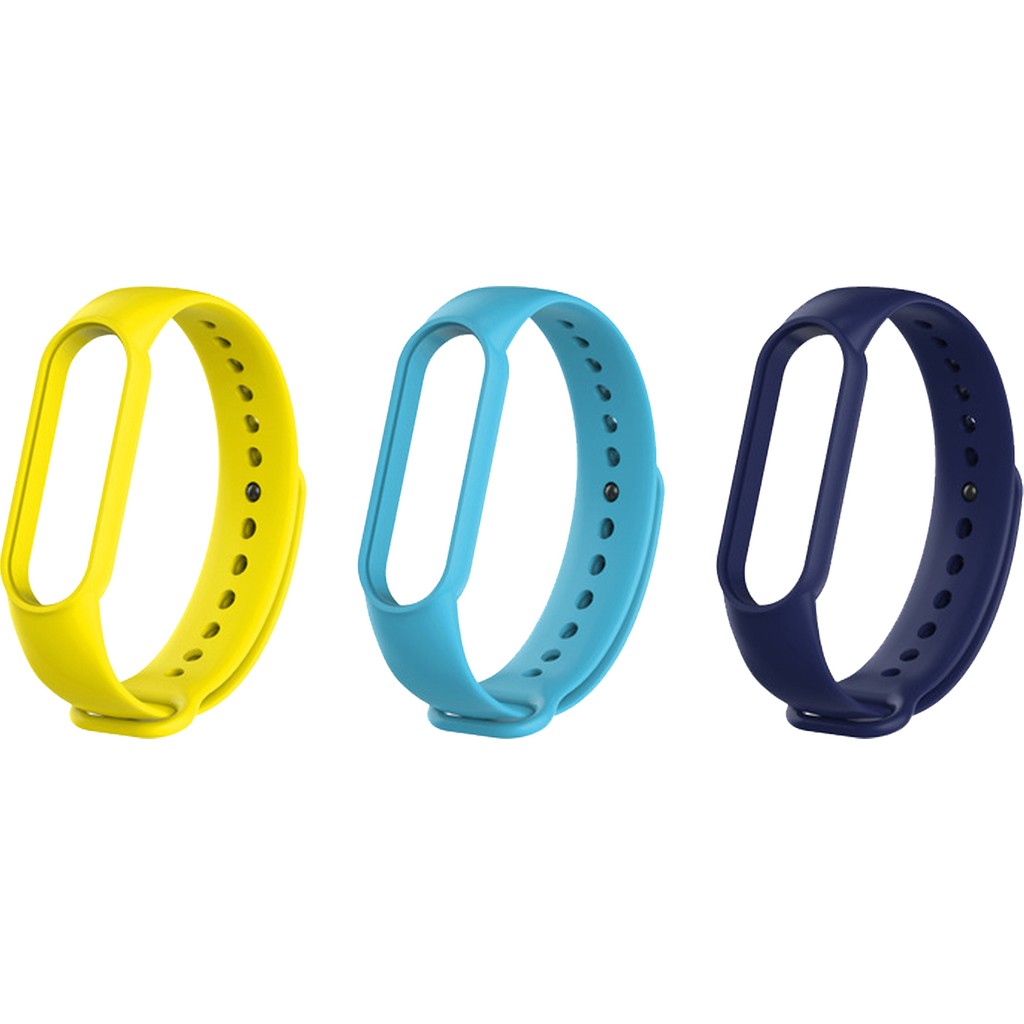 Kyver Xiaomi Mi Band 5 ve 6 Uyumlu Silikon Kordon 3'lü Set 7 - Vintage Cep Telefonu Fiyatı