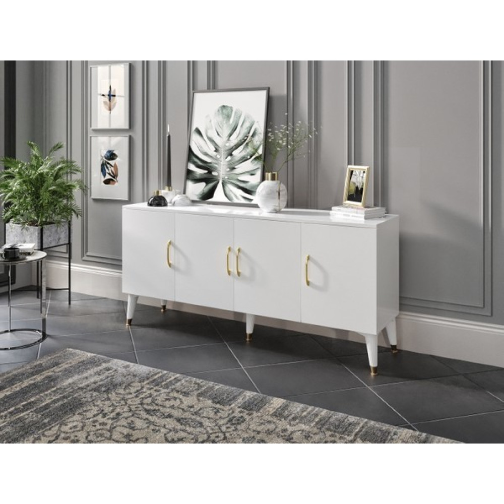 Kzn Home Yağmur Çok Amaçlı Modern Konsol Beyaz - Tamamı 1. Kalite Mdf Konsol Mobilya Fiyatı