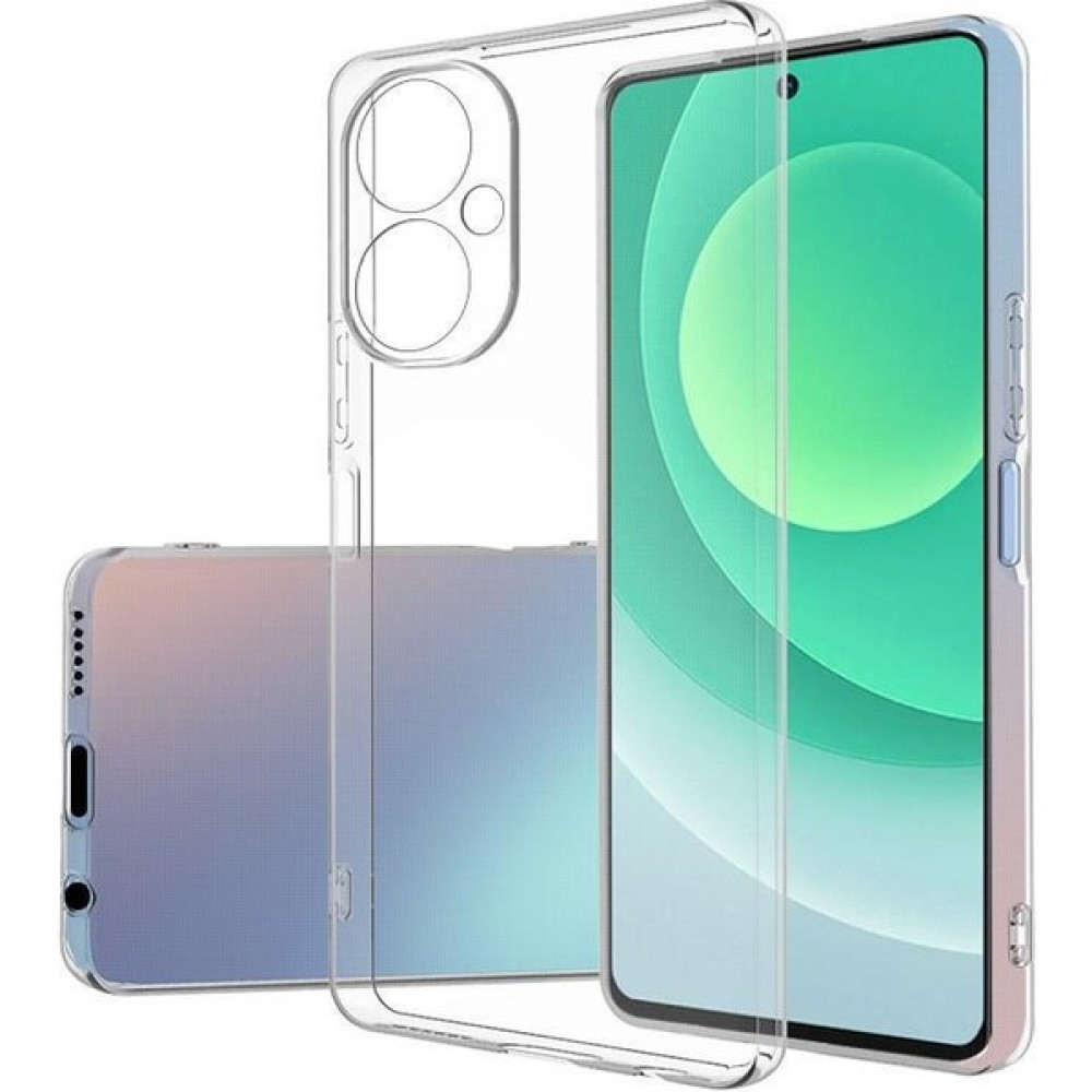 Kzy Tecno Camon 19 Pro ile Uyumlu Kapak Kamera Korumalı Süper Silikon Şeffaf Kılıf - Tecno Camon 19 Pro 5g Cep Telefonu Kılıfı Fiyatı