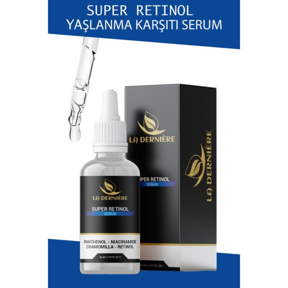La Derniere Retinol Cilt Yenileyici Bakım Serumu 30 ml Anti-Aging / Yaşlanma Karşıtı Fiyatı