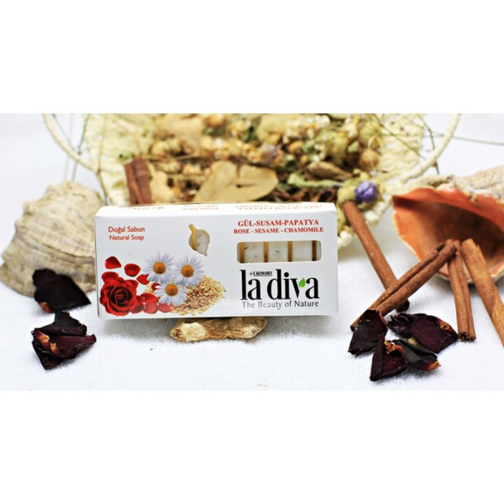La Diva Butik Sabun Gül-Susam-Papatya 10X22,5 Oto Boyaları Fiyatı