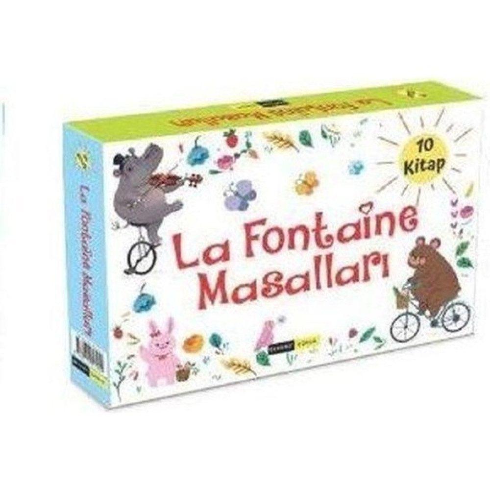 La Fontaine Masalları Seti 10 Kitap Takım Roman Fiyatı