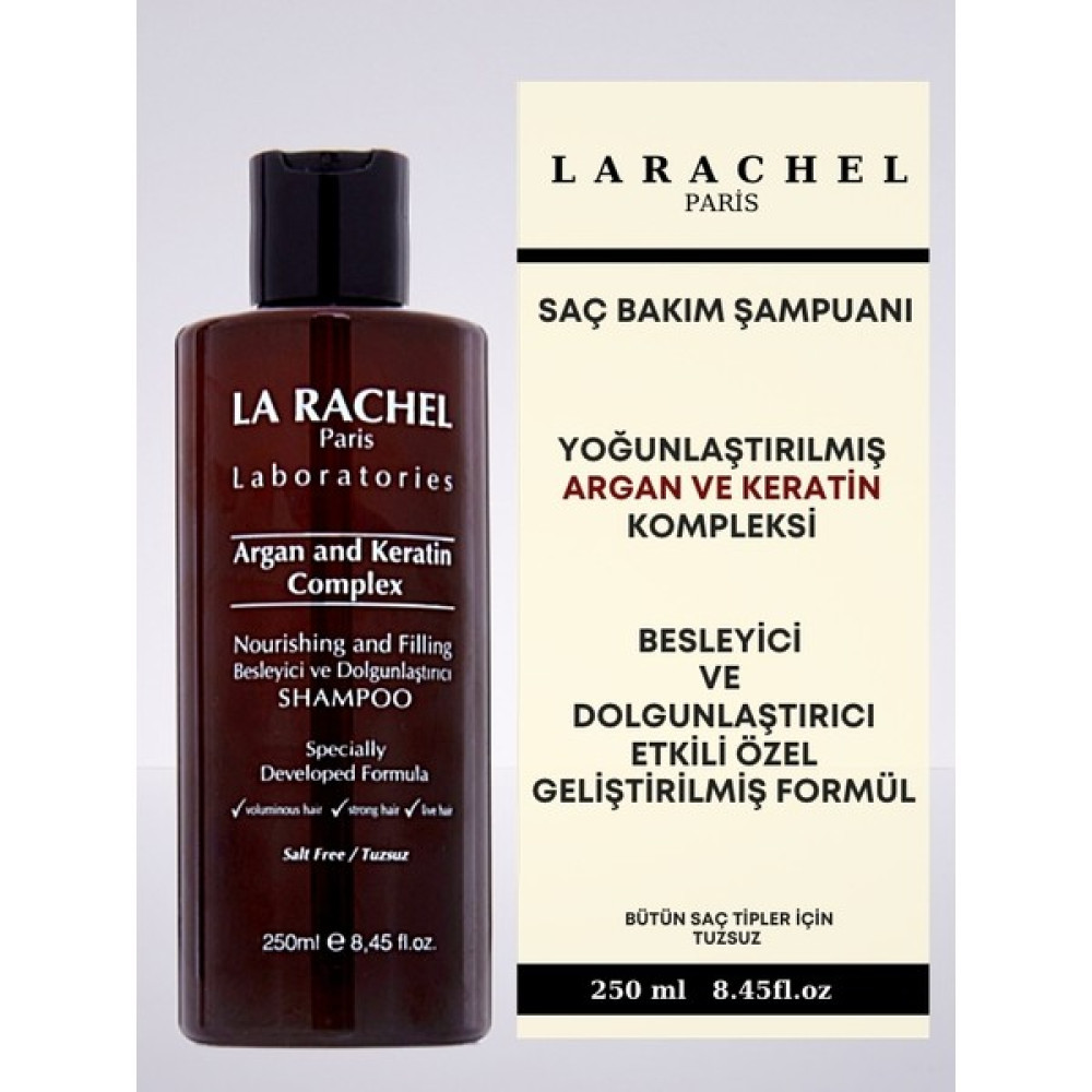 La Rachel-Paris Extra Hacim Etkili Yoğunlaştırılmış Argan ve Keratin Kompleksi. Tuzsuz Özel Formül 250 ml - 1 Saç Bakım Maskeleri & Serumlar & Spreyler Fiyatı