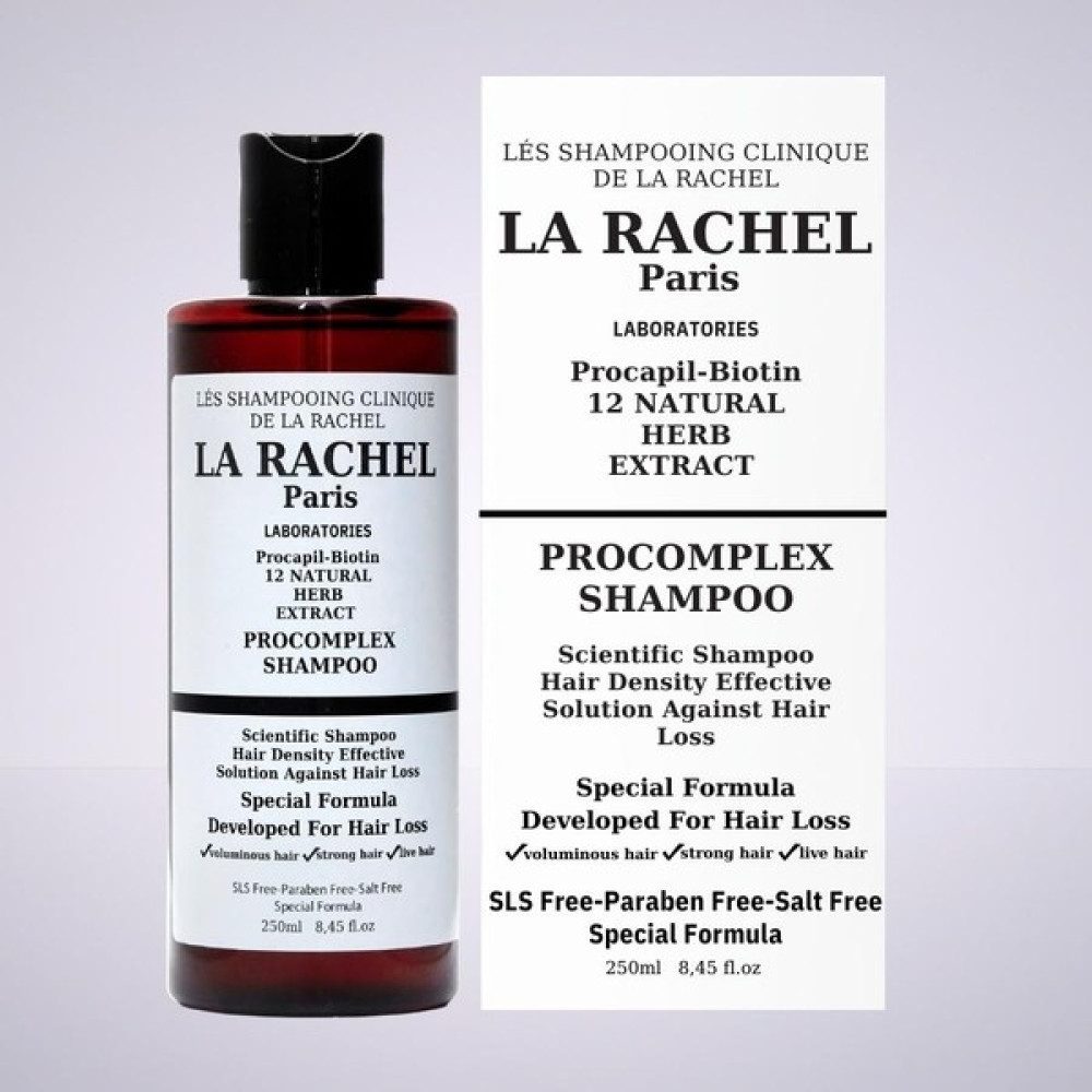 La Rachel-Paris Saç Dökülmesine Karşı Geliştirilmiş Patentli Içeriğe Sahip Bilimsel Saç Bakım Şampuanı Şampuan ve Saç Kremi Fiyatı