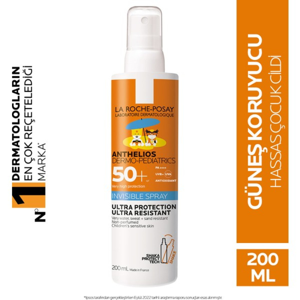 La Roche Posay Anthelios Dermo Pediatrics Spf50+ Sprey 200 ml Güneş Kremleri ve Losyonları Fiyatı