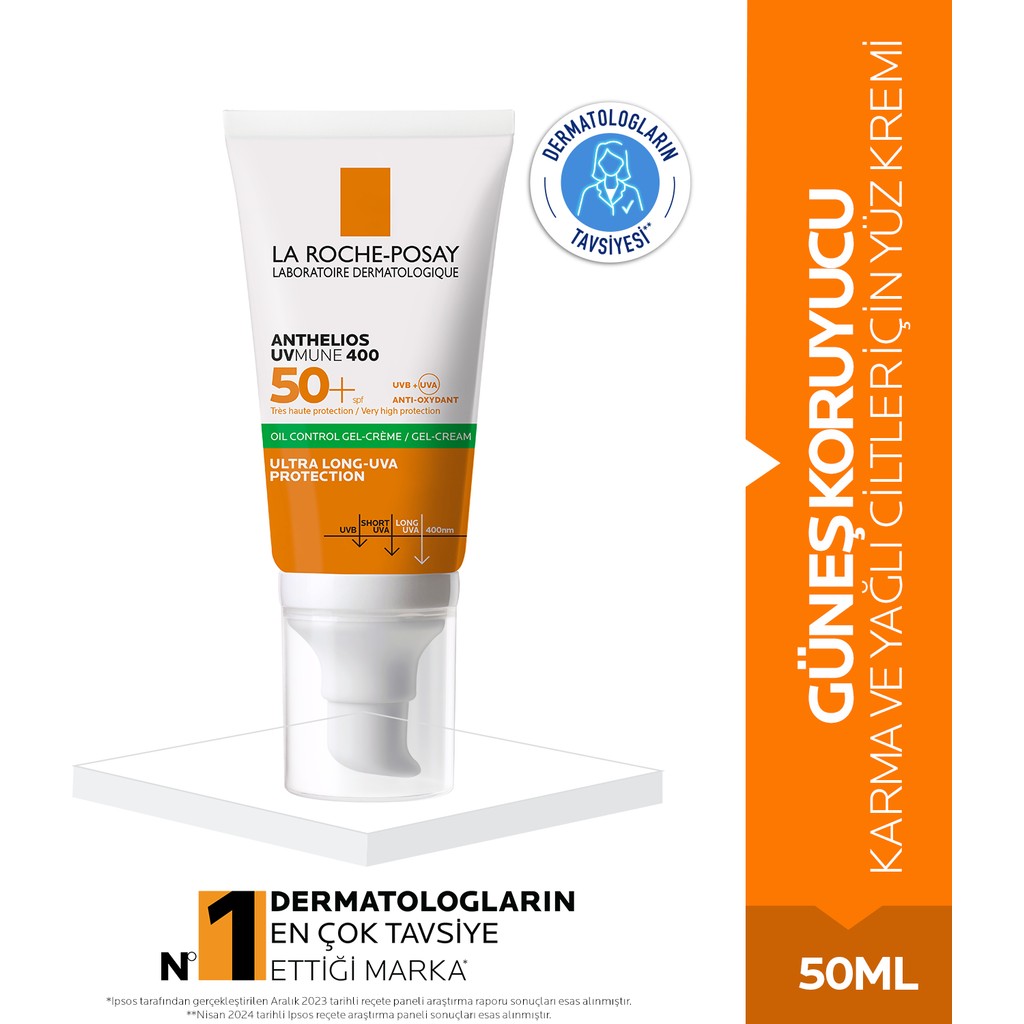 La Roche Posay Anthelios Dry Touch Spf50 Karma Cilt Yüz Güneş Koruyucu Jel-krem 50ml Güneş Kremleri ve Losyonları Fiyatı