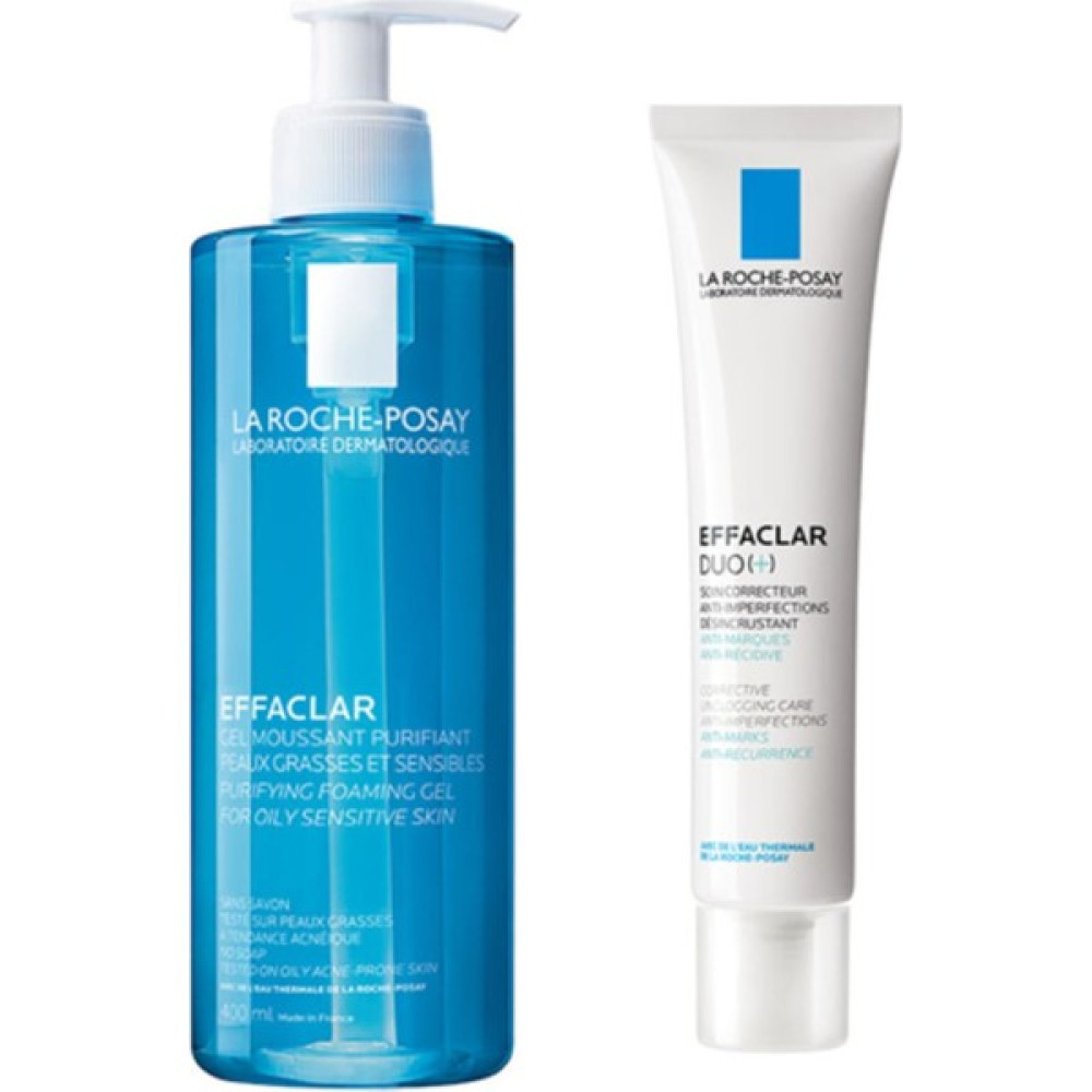La Roche-Posay Efeclar 400 ml +Efeclar Duo Sıfa Depocum Bakım Paketi Akne ve Sivilce Bakımı Fiyatı