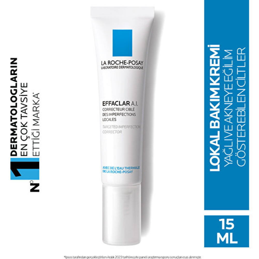La Roche-Posay Effaclar A.I. Cilt Kusuru Karşıtı Kremi Ani Ve Lokal Olarak Belirenlere 15Ml Akne ve Sivilce Bakımı Fiyatı