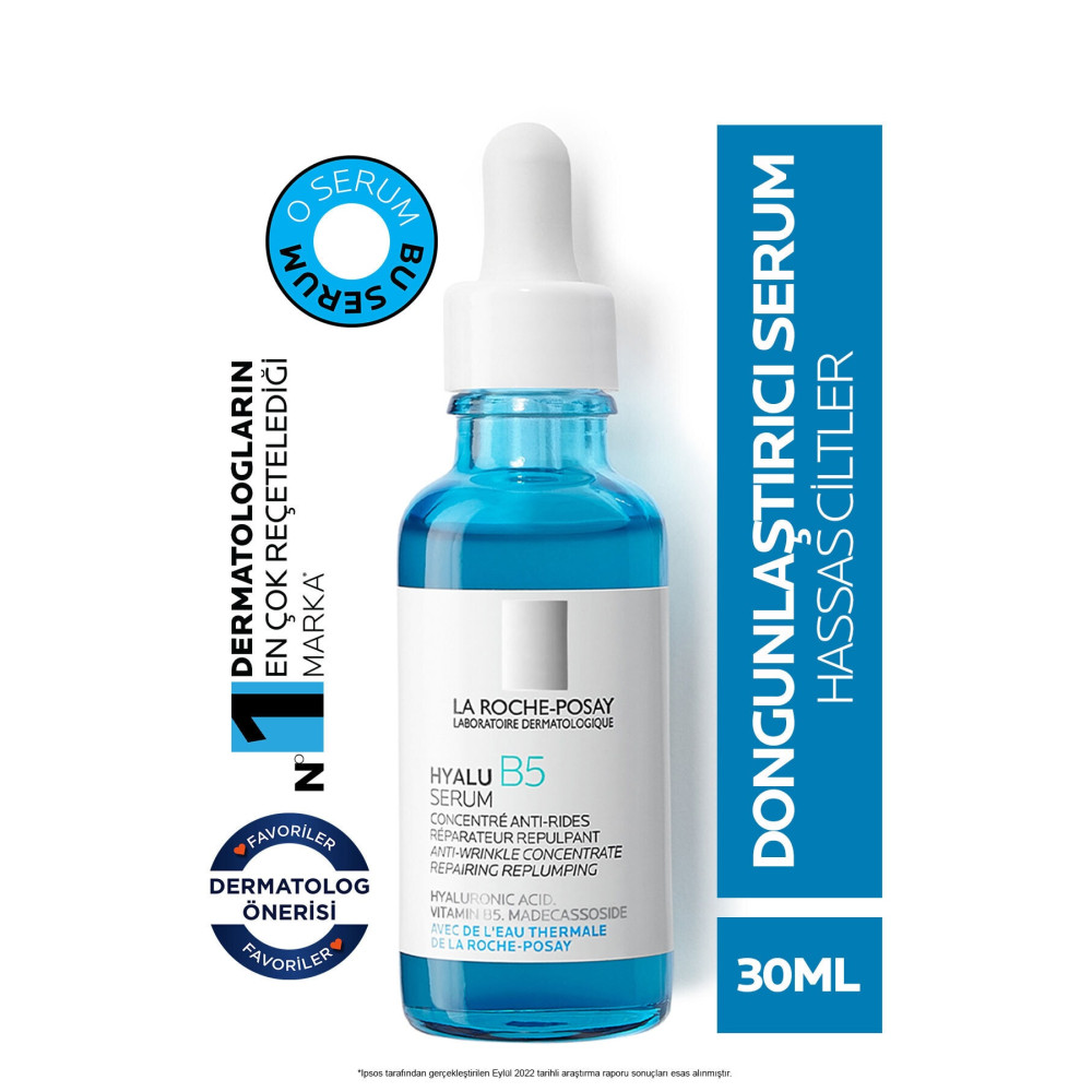 La Roche Posay Hyalu B5 Cilt Serumu Hyalüronik Asit Ve Vitamin B5 Ile Nemlendirme Ve Dolgunlaştırma 30 ml Cilt ve Yüz Bakımı Fiyatı