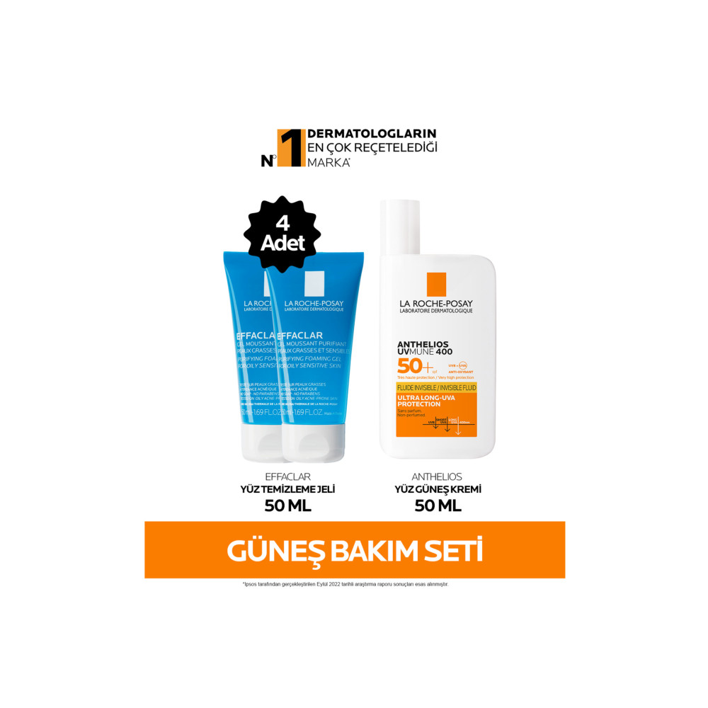 La Roche Posay Kasıma Özel Güneş Bakım Seti Cilt Temizleme ve Peeling Fiyatı