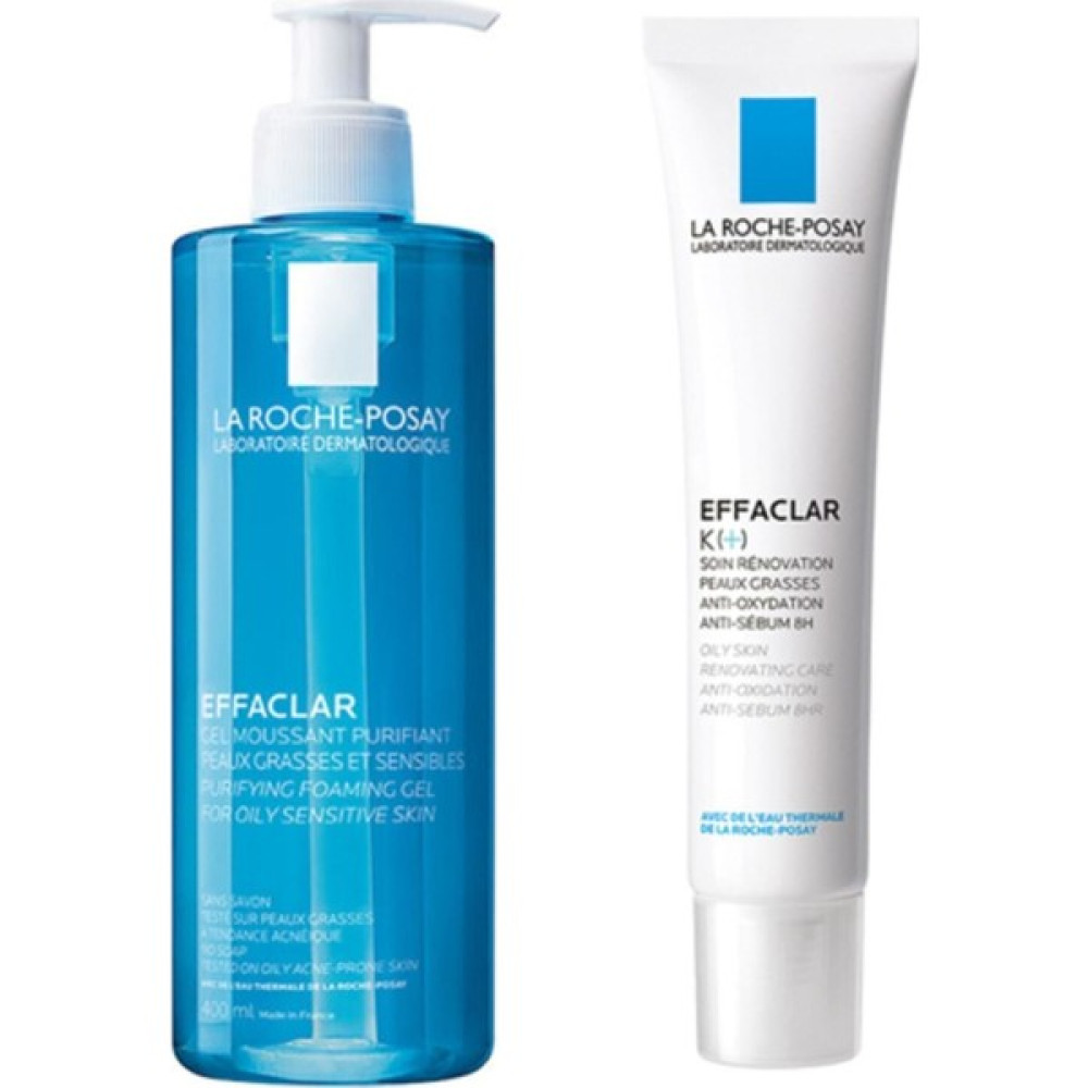 La Roche-Posay La Roche Effaclar 400 ml Jel +Efaclar K Akne ve Sivilce Bakımı Fiyatı