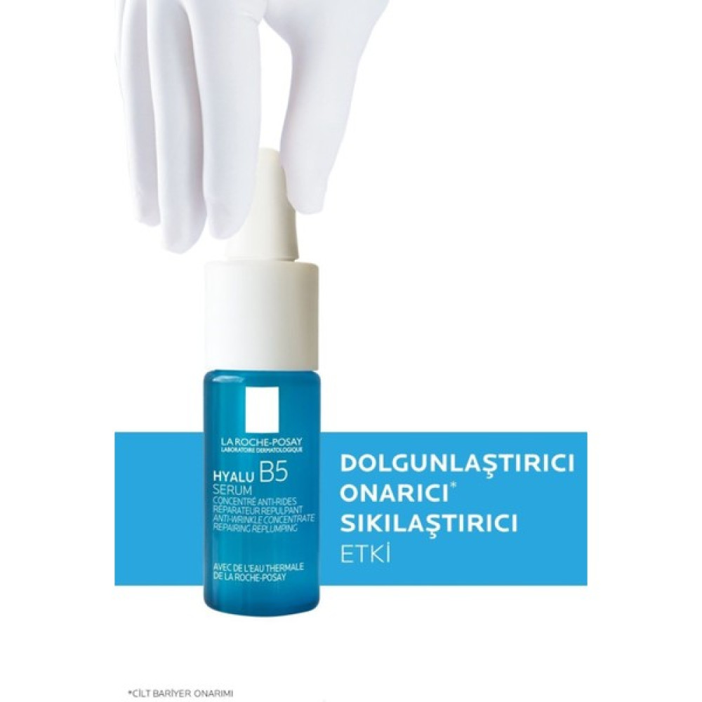 La Roche-Posay La Roche Posay Hyalu B5 Cilt Serumu Dolgunlaştırıcı & Onarıcı 10 ml Tanışma Boyu + Roller Yüz Masaj Aleti Leke Kremi Fiyatı