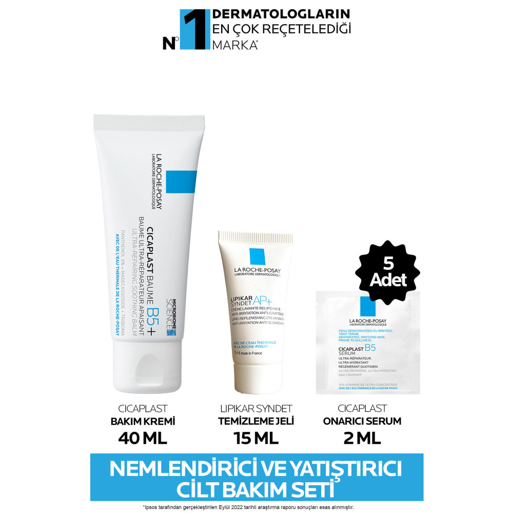 La Roche Posay La Roche-Posay Nemlendirici ve Yatıştırıcı Cilt Bakım Seti Cilt Temizleme ve Peeling Fiyatı