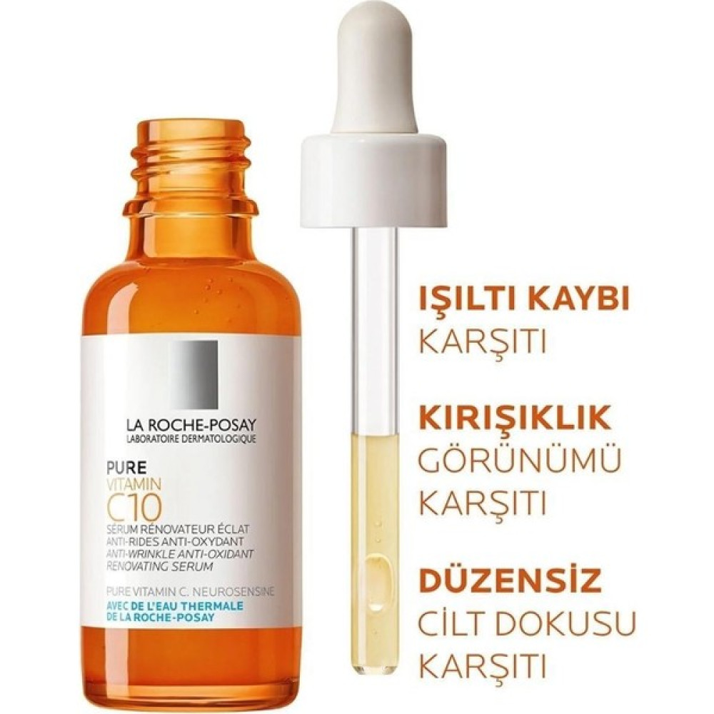 La Roche-Posay La Roche Posay Pure Vitamin C 10 Serum 30 Ml 2 Adet - -- Anti-Aging / Yaşlanma Karşıtı Fiyatı