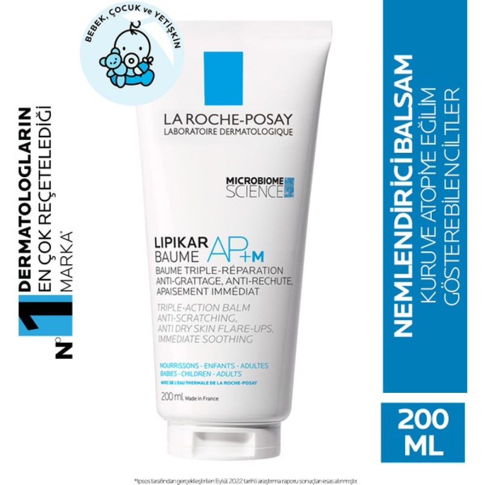 La Roche Posay Lipikar AP+M Balsam 200 ml K6801 Nemlendiriciler Fiyatı