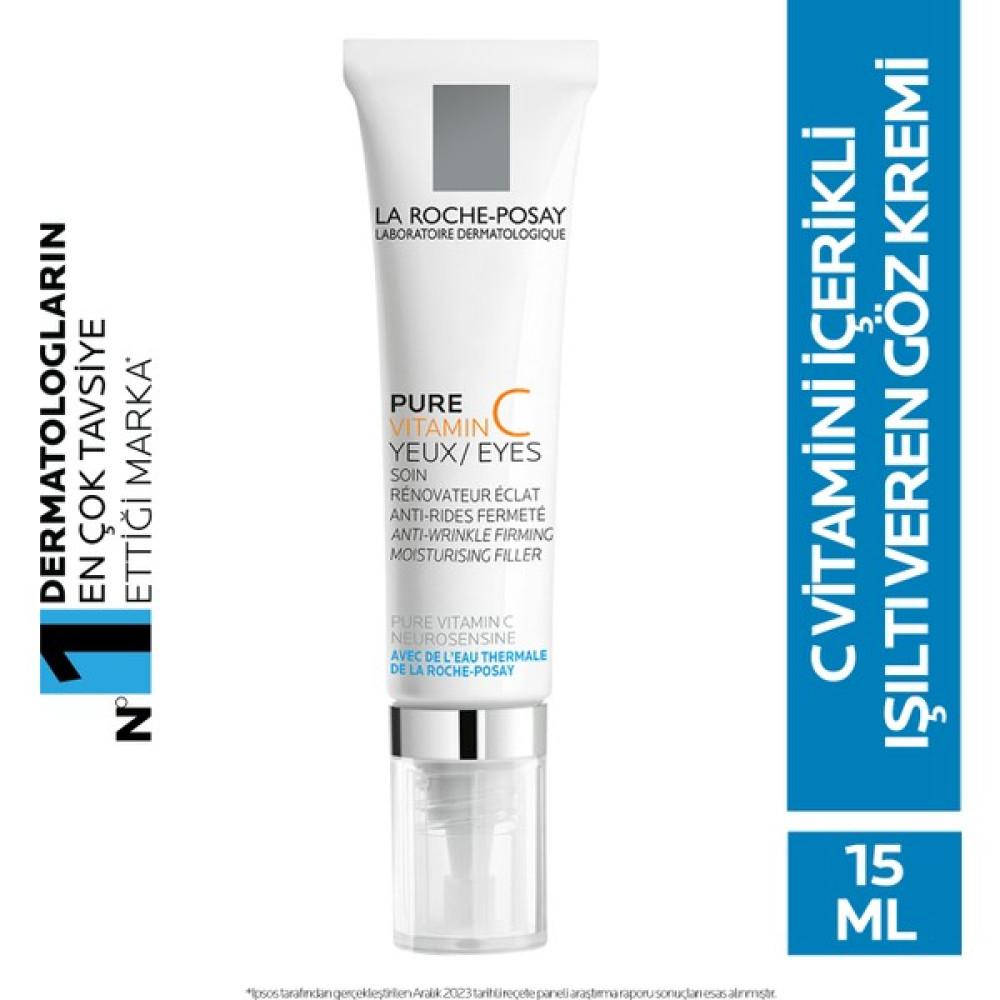 La Roche-Posay Redermic C Yeux Göz Bakım Kremi C Vitamini İçeren 15Ml Göz Kremi Fiyatı