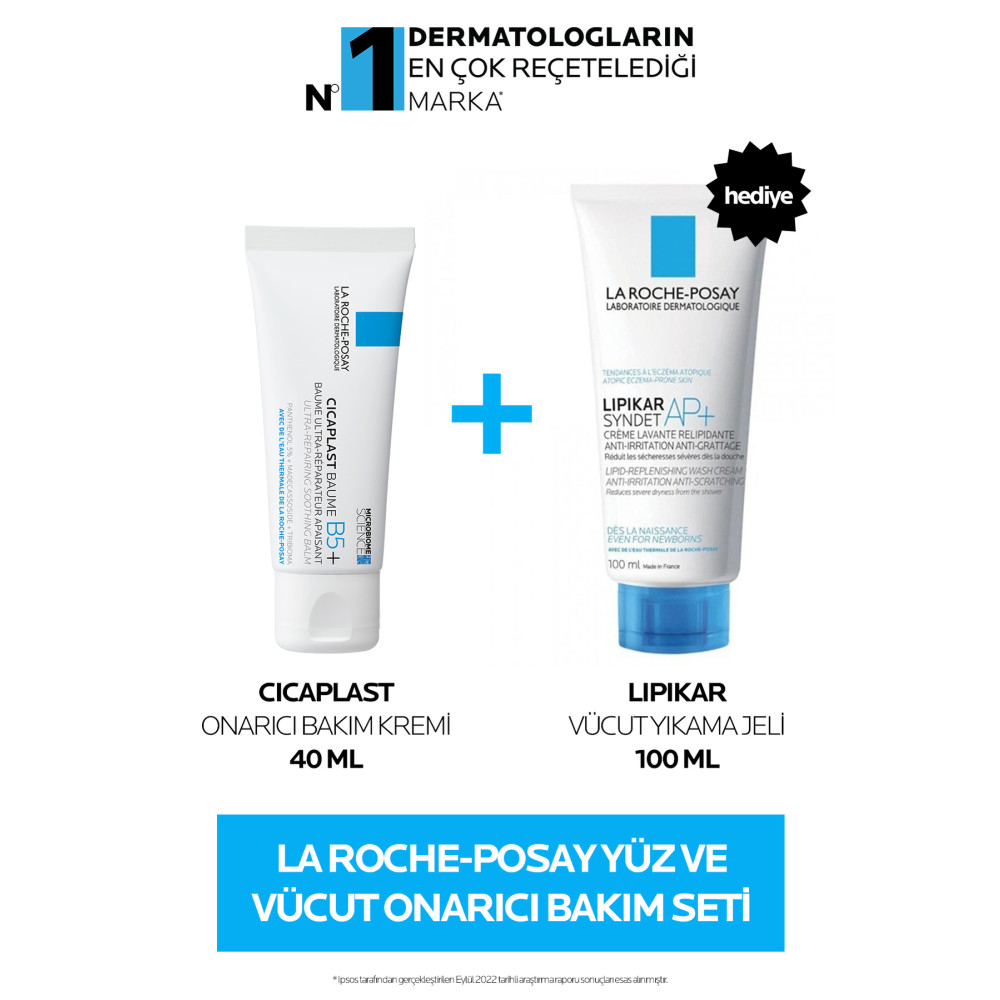 La Roche Posay Yüz Ve Vücut Bakım Seti: Cicaplast Onarıcı Bakım Kremi&lipikar Vücut Yıkama Jeli Cilt Temizleme ve Peeling Fiyatı