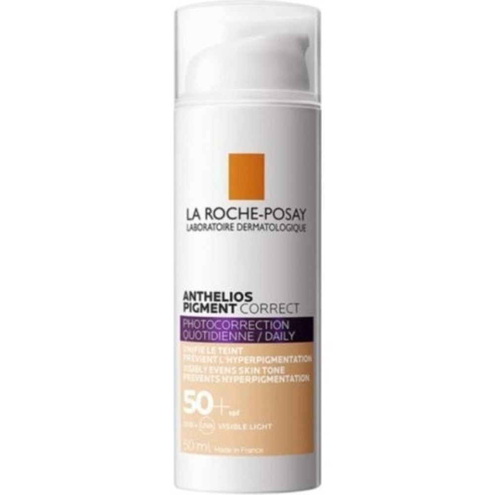 La Rochere La Roche Posay Anthelios Pigment Correct Renkli Güneş Koruyucu SPF50+ 50ML Light Güneş Kremleri ve Losyonları Fiyatı