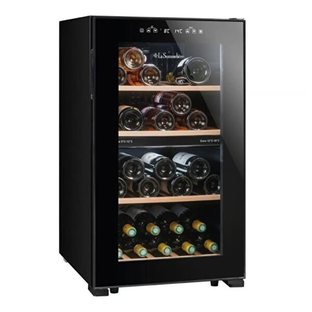 La Sommeliere Ls512Zblack 50 Şişe Kapasiteli Şarap Dolabı Buzdolapları Fiyatı