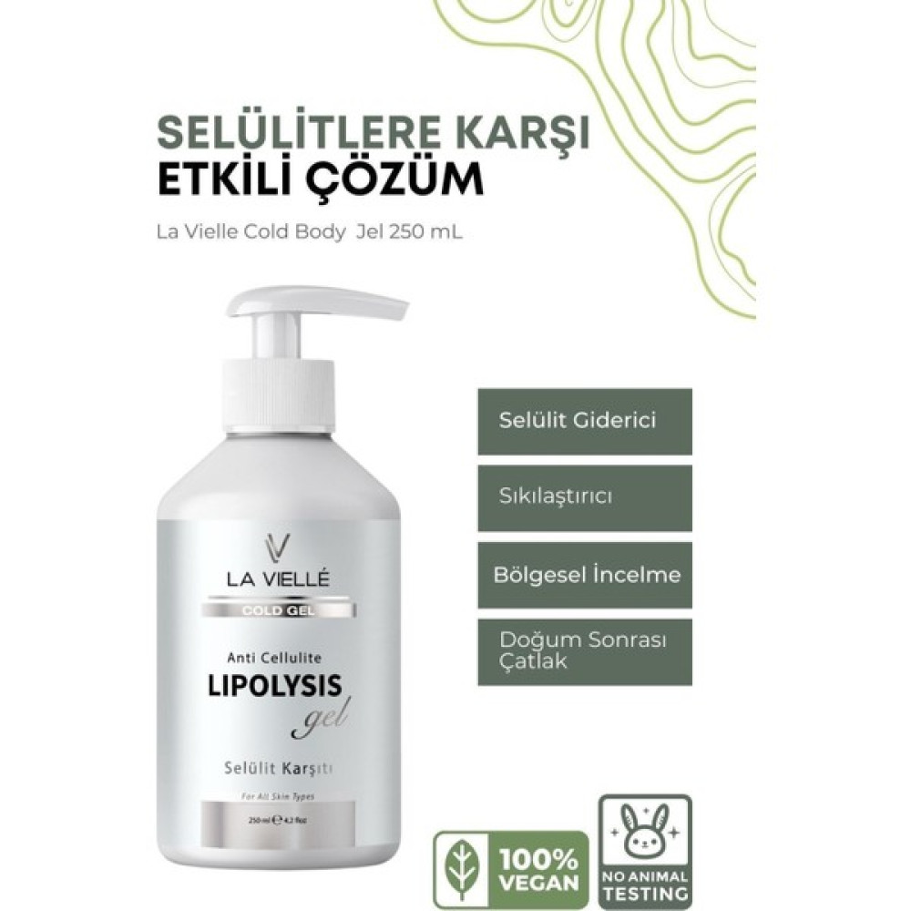 La Vielle Sıkılaşmaya Yardımcı Selülit & Çatlak Karşıtı Lipoliz Jel 250 Ml Oto Boyaları Fiyatı