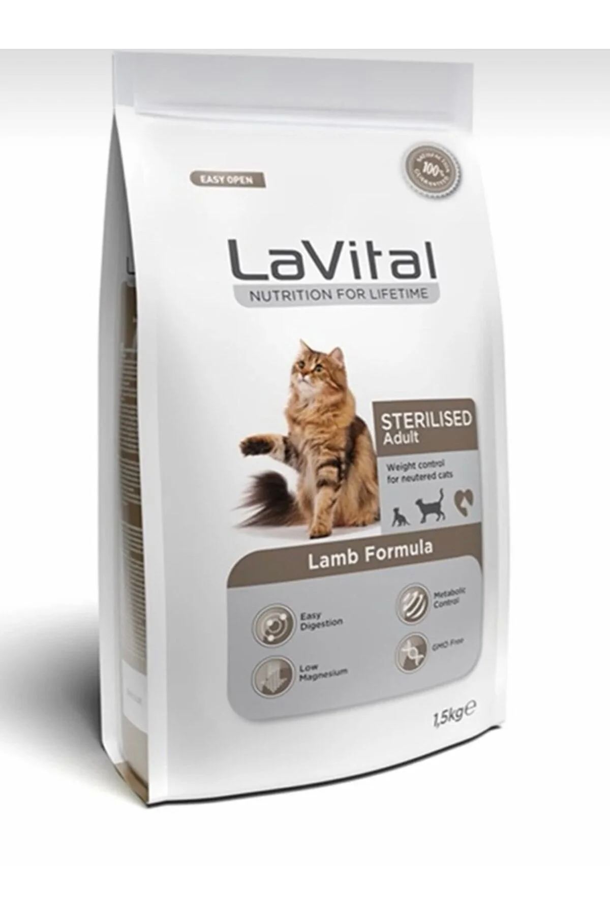 La Vital Kilo Kontrolü Için Kuzulu Kısırlaştırılmış Kedi Maması 1.5 Kg" Evcil Hayvan Ürünleri Fiyatı