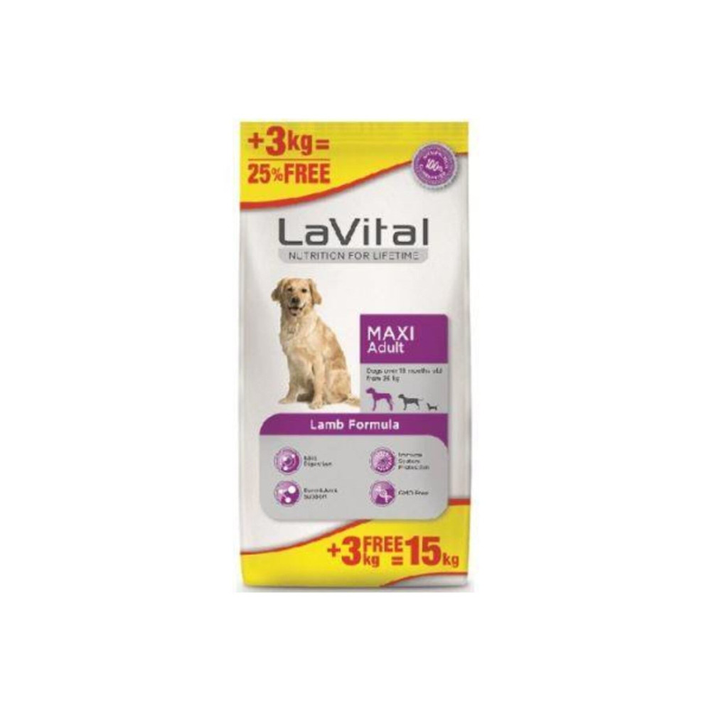 La Vital Kuzu Etli Büyük Irk Yetişkin Köpek Maması 12+3 Kg Evcil Hayvan Ürünleri Fiyatı
