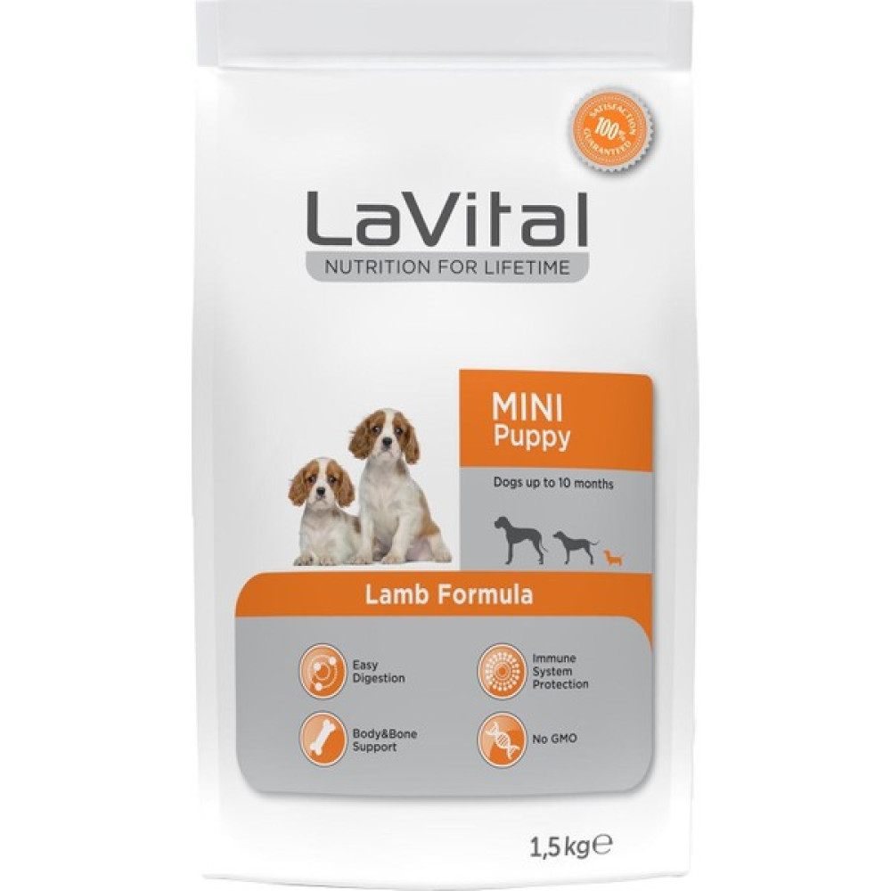 La Vital Lavital Mini Puppy Kuzu Etli Küçük Irk Yavru Köpek Maması 1,5 kg Evcil Hayvan Ürünleri Fiyatı