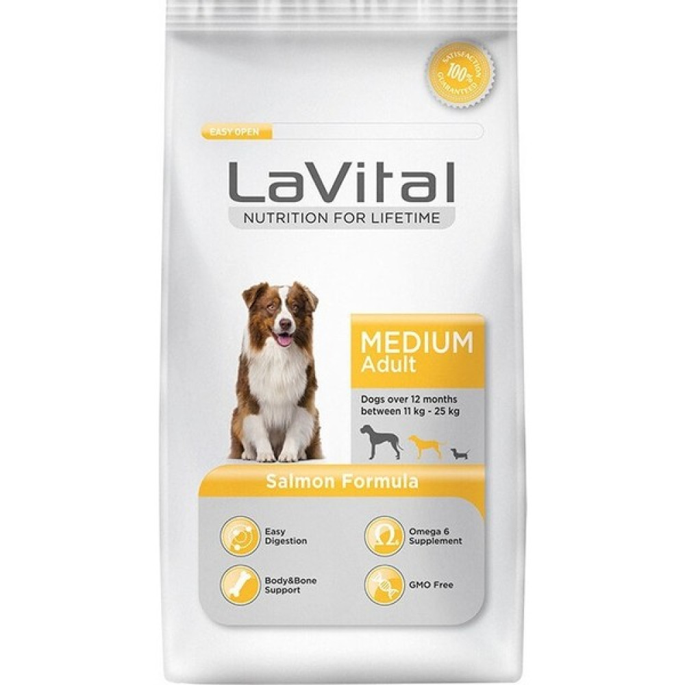 La Vital Lavital Orta Irk Somonlu Yetişkin Köpek Maması 3 kg Evcil Hayvan Ürünleri Fiyatı