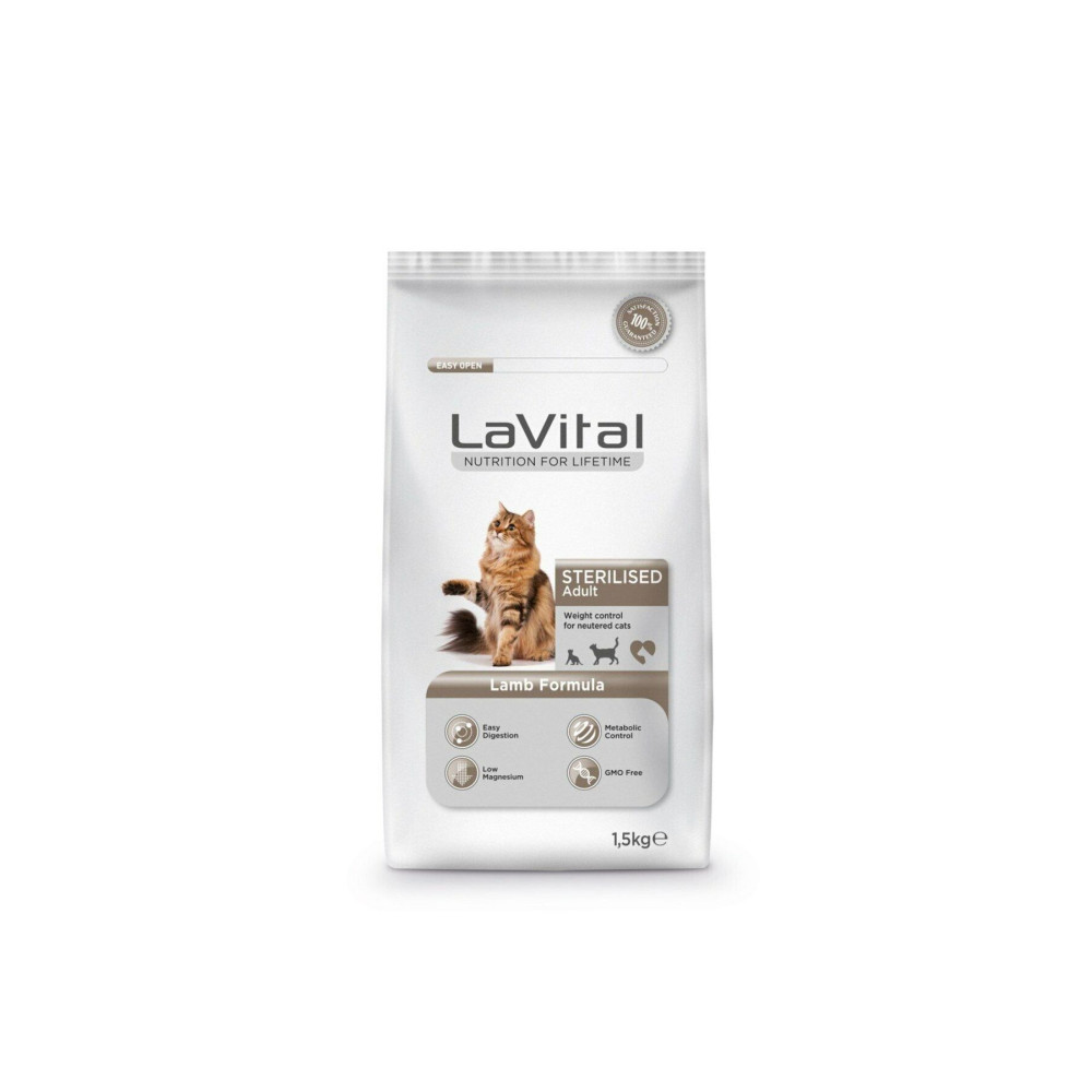 La Vital Lavital Sterilised Kuzu Etli Kedi Maması - 1.5 Kg Evcil Hayvan Ürünleri Fiyatı