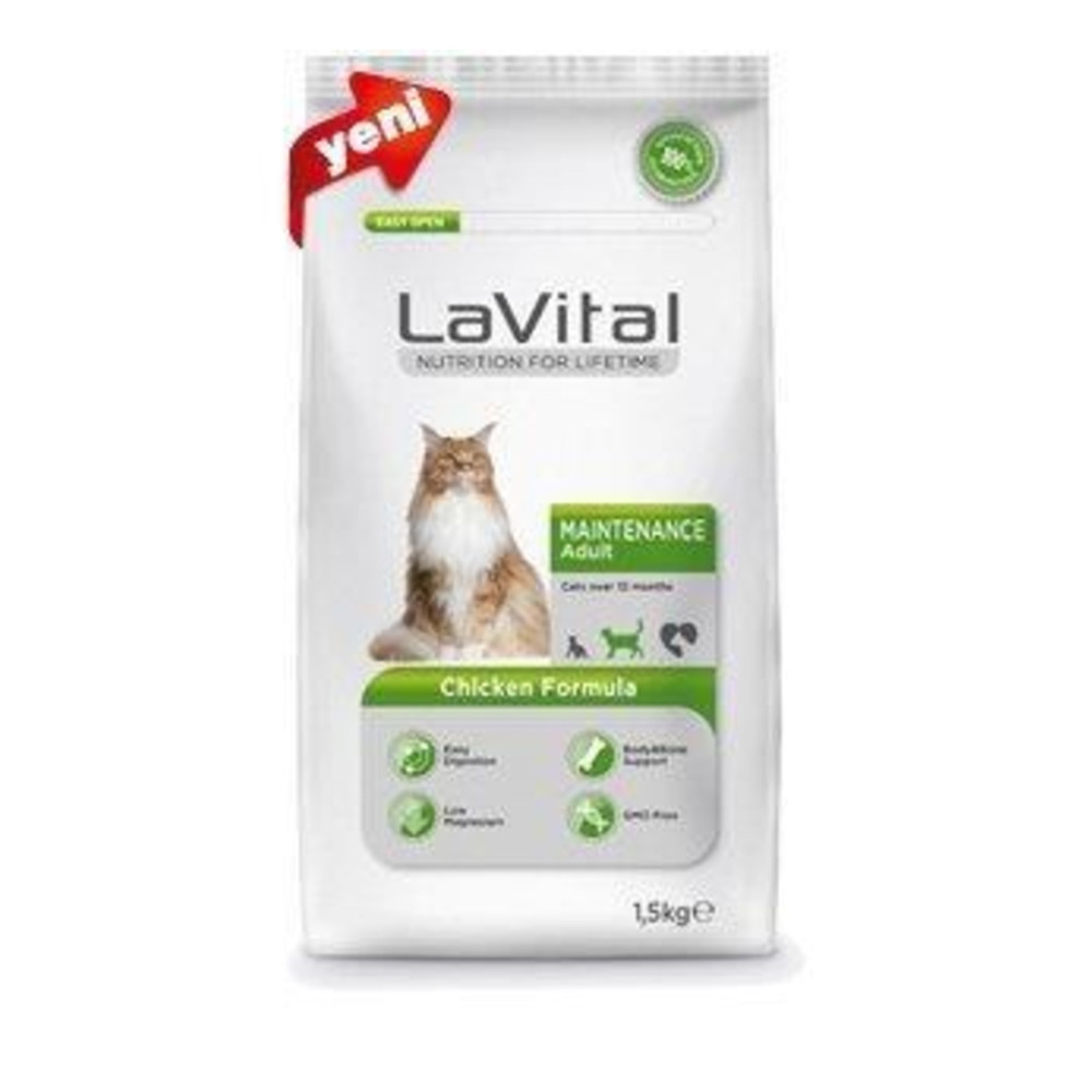 La Vital Lavital Tavuklu Yetişkin Kedi Maması - 1.5 Kg Evcil Hayvan Ürünleri Fiyatı