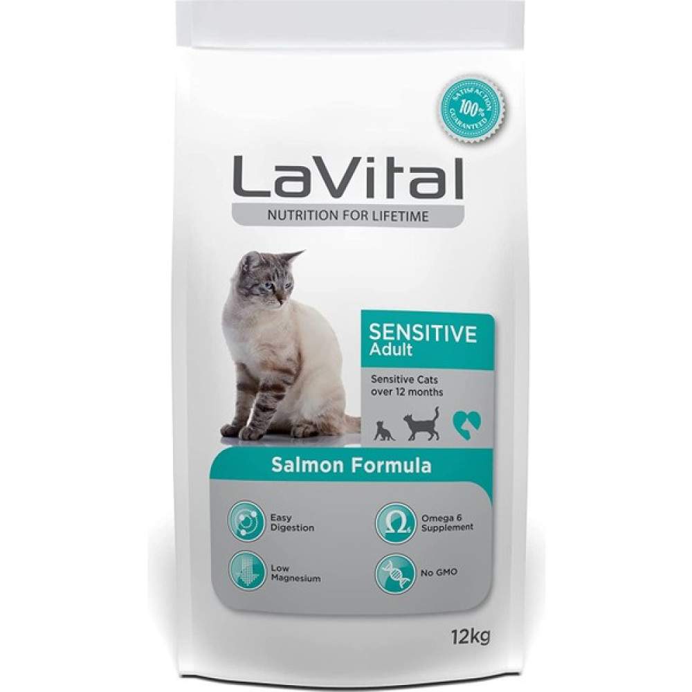 La Vital Sensitive Adult Salmon Formula, 12 kg Evcil Hayvan Ürünleri Fiyatı