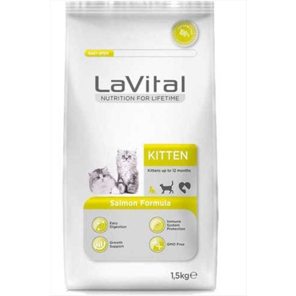 La Vital Somonlu Yavru Kedi Maması 1.5 kg Evcil Hayvan Ürünleri Fiyatı