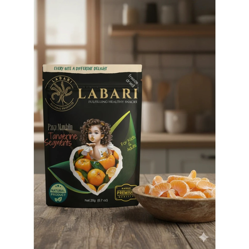 Labari Dondurularak Kurutulmuş Dilim Mandalina Meyvesi 20 Gram - 20 gr Kuru Meyve Fiyatı