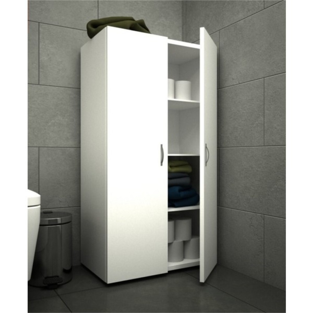 Labelladizayn 4 Bölmeli Çok Amaçlı Banyo/kiler/mutfak/balkon Dolabı 60X123X32 %100 Mdf Banyo Dolabı / Mobilyası Fiyatı