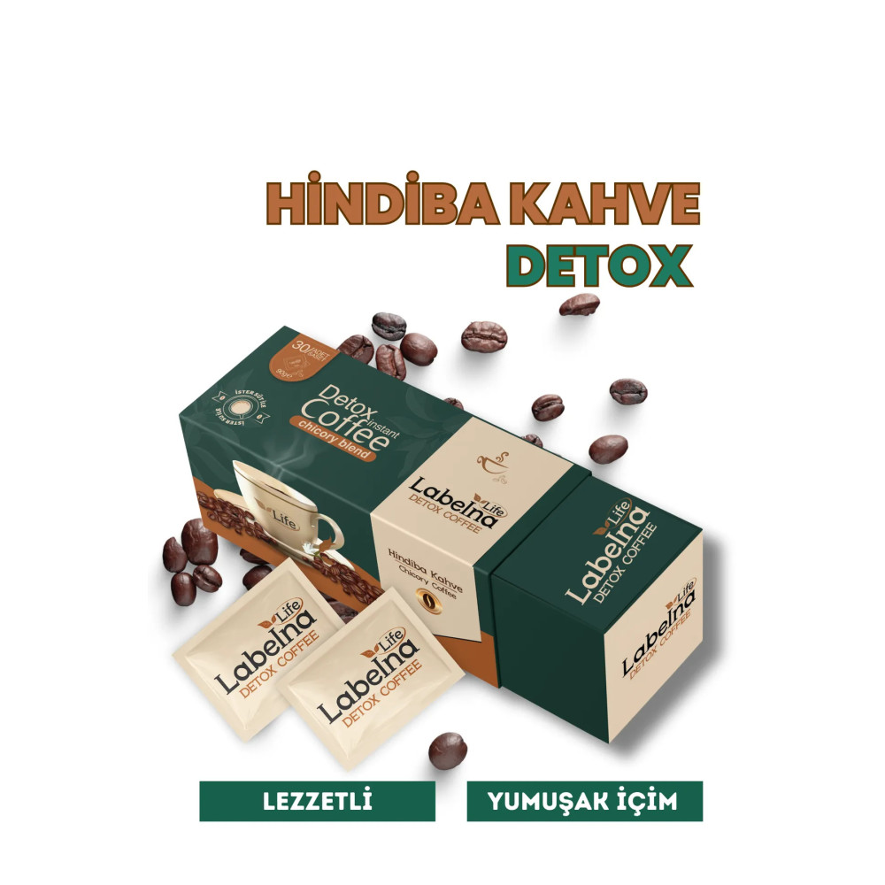 Labelna Cosmetic Diyet Kahvesi Hindiba Kahvesi Detoks 1 Aylık Kullanım Kahve Fiyatı