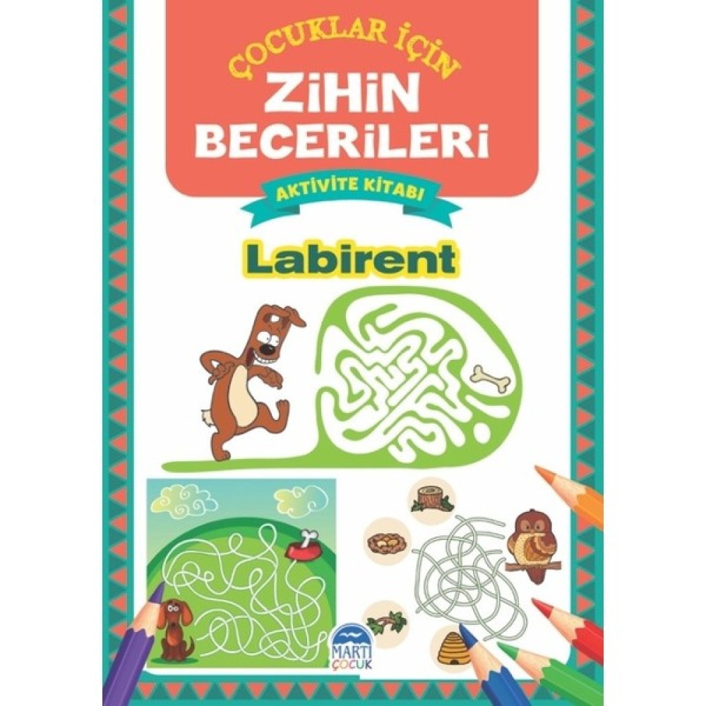 Labirent / Zihin Becerileri Aktivite Kitabı Zihinsel Gelişim Kitapları Fiyatı