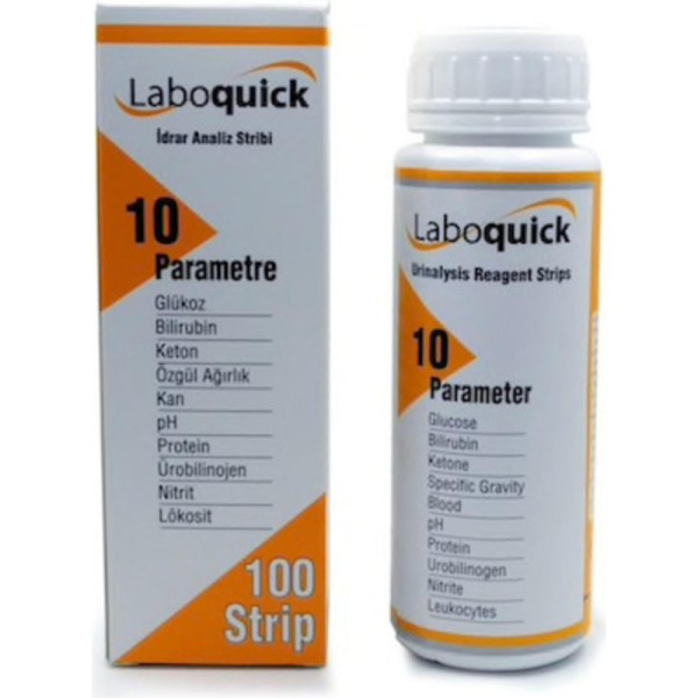 Laboquick Idrar Iz Stribi ( 10 PARAMETRE-100 Test ) Diğer Test ve Ölçüm Cihazları Fiyatı