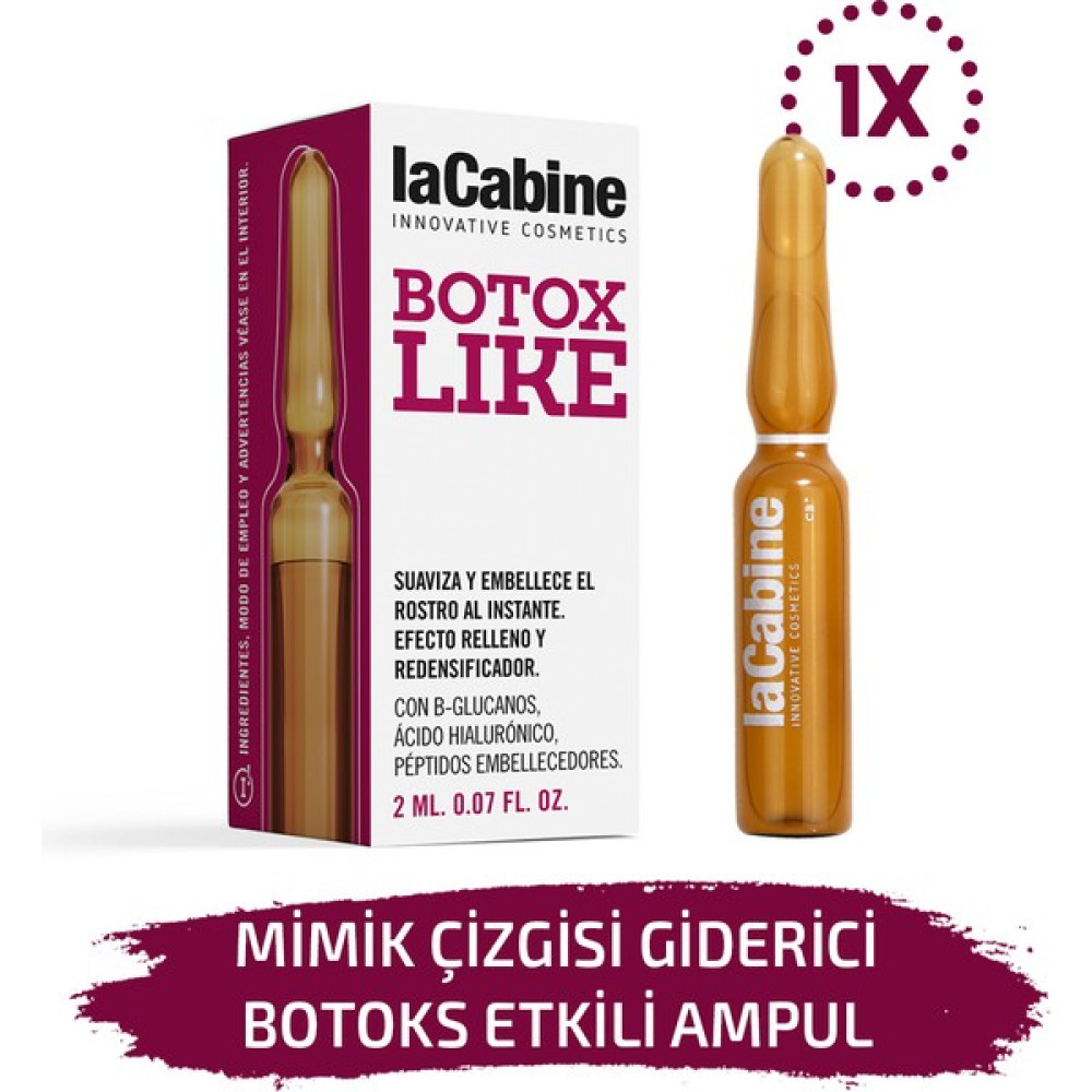 Lacabine 1 Adet Botoks Ampul Mimik Çizgisi Botox Dermaroller Dermapen Yüz Serumu Anti-Aging / Yaşlanma Karşıtı Fiyatı