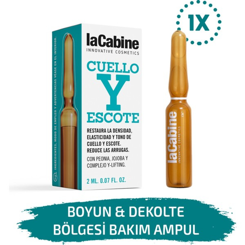 Lacabine 1 Adet Boyun & Dekolte Bölgesi Bakım Ampul Sarkma Giderici Sıkılaştırıcı Dermaroller Dermapen Serum Oto Boyaları Fiyatı