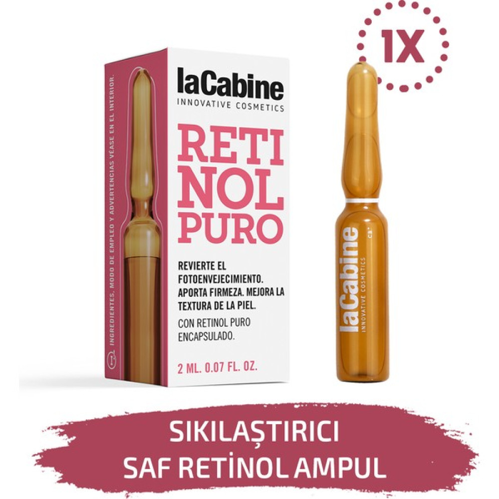 Lacabine 1 Adet Sıkılaştırıcı Saf Retinol Ampul Foto Yüz Serumu Dermaroller Dermapen Serum Anti-Aging / Yaşlanma Karşıtı Fiyatı