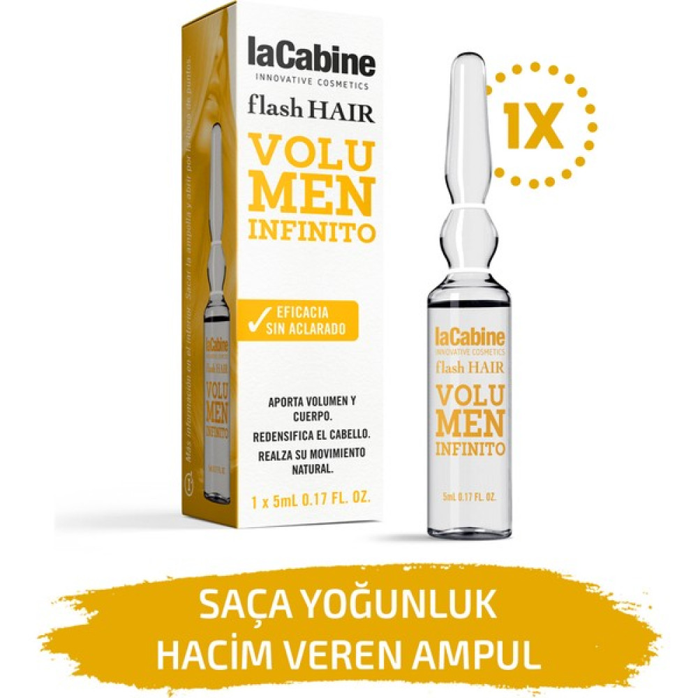 Lacabine 1'li Saça Hacim Yoğunluk Esneklik Veren Ampul Saç Serumu Dermaroller Dermapen Serum Saç Bakım Maskeleri & Serumlar & Spreyler Fiyatı