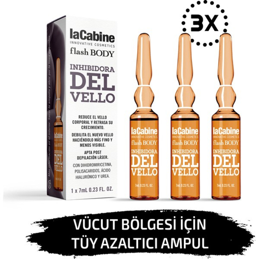 Lacabine 3 Adet Vücut Tüy Azaltıcı Ampul Lazer Epilasyon Ağda Sonrası Tüy Önleyici Dermaroller Dermapen Serum Vücut Sıkılaştırıcı ve İncelticiler Fiyatı