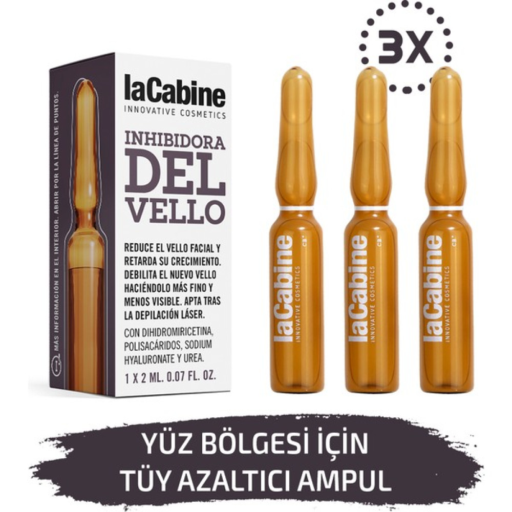 Lacabine 3 Adet Yüz Tüy Azaltıcı Ampul Lazer Epilasyon Ağda Sonrası Tüy Önleyici Dermaroller Dermapen Serum Anti-Aging / Yaşlanma Karşıtı Fiyatı
